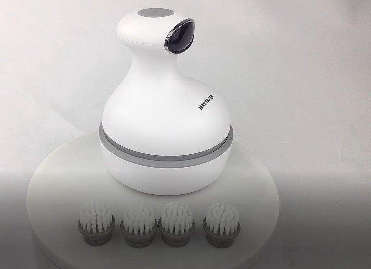 Elektrische Hoofdhuid Massager – Draadloos & Waterdicht – 6 Massagemodi – Ontspanning, Stressverlichting & Verbeterde Hoofdhuidverzorging