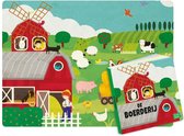 Kinderpuzzel - De boerderij - Boek + puzzel