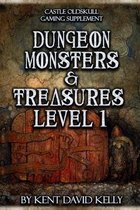 Castle Oldskull Fantasy Role-Playing Game Supplements- CASTLE OLDSKULL Gaming Supplement Dungeon Monsters & Treasures