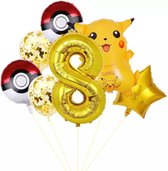 Pokemon Ballon Droom Thema Party Decoratie Benodigdheden Pikachu Verjaardagsfeestje , Nummer 8