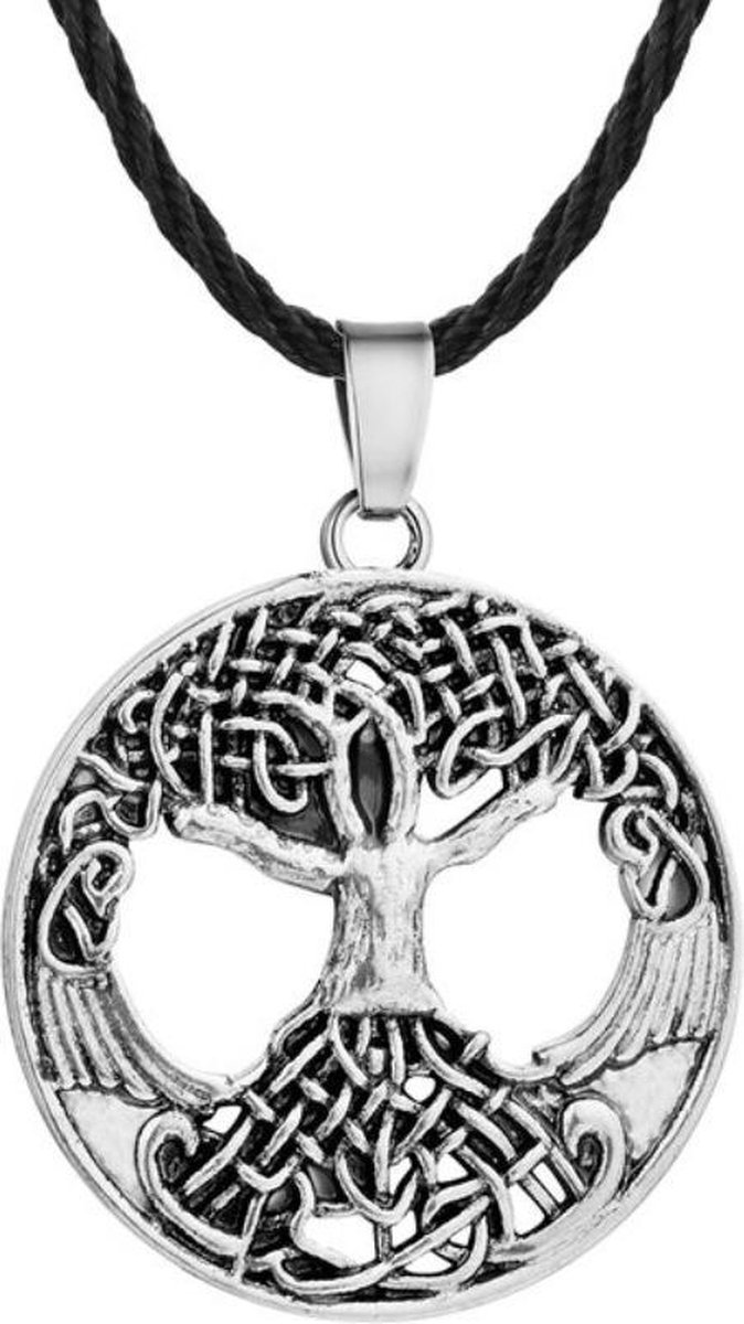 Levensboom - Tree of Life - Yggdrasil - Ketting - Viking - Halloween - Spiritueel - Hanger - Accessoires - Larpcenter.nl - Cadeau - Keltisch- Sieraden