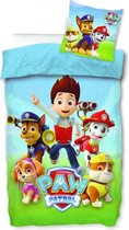 dekbedovertrek Paw Patrol 100 x 140 cm katoen