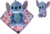 Disney - Lilo & Stitch - Doudou Stitch - Peluche - 25 cm - Tout âge - Câlin