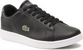 Lacoste Carnaby BL21 1 Heren Sneakers - Black/White - Maat 46.5