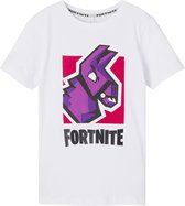 NAME IT NKMFORTNITE MINIK SS TOP BOX BFU Jongens T-shirt - Maat 158-164