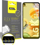 dipos I 3x Beschermfolie 100% compatibel met LG K61 Folie I 3D Full Cover screen-protector