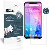 dipos I 2x Pantserfolie helder compatibel met Oukitel U18 Beschermfolie 9H screen-protector