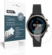 dipos I 2x Pantserfolie helder compatibel met Fossil Sport Smartwatch Beschermfolie 9H screen-protector