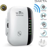 Dakta® Wifi Versterker Stopcontact | Draadloos | Repeater | Netwerk | Connectiviteit | Signaal | Wit