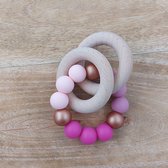 Kleine Saar rammelaar roze - brons