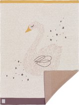 Lassig Knitted GOTS Little Water Swan 75 x 100 cm Wiegdeken 1542001741