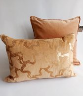 Limelight -  Set van 2 sierkussens - Sierkussen - Mix en Match - Toasted Nut - Set van 2 stuks - 60x40cm