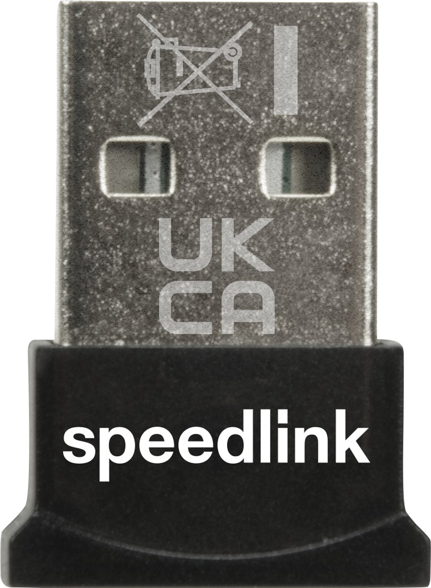 SpeedLink VIAS - USB Bluetooth-stick 5.0 - Bereik van 20 Meter - Nano Afmeting