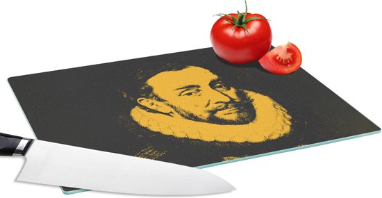 Planche à découper en Verres - Glas - Guillaume d' Oranje - Adriaen Thomasz - Maîtres anciens - Planches à découper