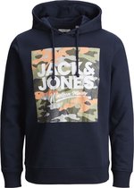 Jack & Jones Hoodie Pete Navy (Maat: 3XL)