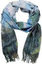 Warme Sjaal met Schilderij - 180x70 cm - Model 4