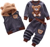 JMP Collections - Winterpak baby - Baby pakje - Baby kleertjes - Boxpakje - Kraamcadeau - Fluweelzacht