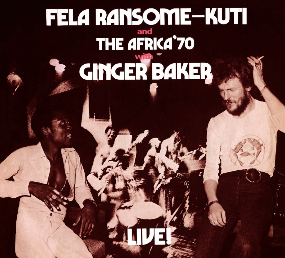 Fela With Ginger Baker Live! (LP) - Fela Kuti