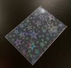 Afbeelding van het spelletje acid & pvc vrije kaart sleeves | card sleeves | holographic sterren | 50 stuks | 56mm x 87mm