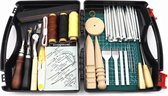 Knutzel Leer Reparatie Set - Leer Onderhoud - 46 Stuks