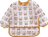 Slabber – slabber beren – slabbertjes – babyschort – schort – kliederschort – knutselschort – beren – wit