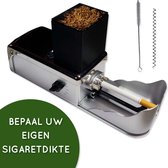 Elektrische sigarettenmaker – Sigaretten maker electrisch – RVS – Sigaretten – Krachtige motor - Electrische sigarettenmachine – 25x13x8 cm