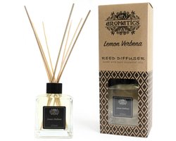 AW aromatics - citroen verbena - geurstokjes - reed diffuser - 200 ml - aromatherapie