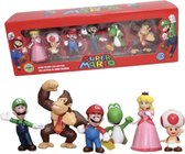 Mario Speelgoed - Mario Poppetjes - Mario speelfiguren - Figuur - Super Mario - Prinses - 4-7 cm