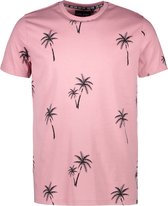 Cars Jeans PALMSER Heren T-Shirt Berry - Maat XL