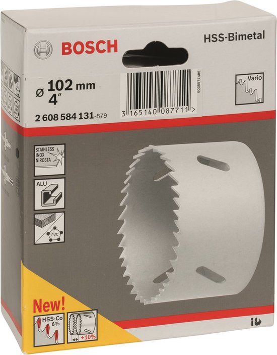 Coffret d'accessoires scie cloche HSS-Bimetal 9 pcs. Bosch