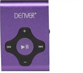 Denver MPS-409 - MP3 speler - met sportclip - 4GB - paars