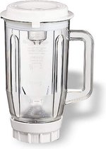 Bosch blenderopzetstuk MUZ4MX2, 2,0 liter, kunststof, Tritan, perfect voor smoothies en cocktails, breukvast, smaakloos, vaatwasmachinebestendig, past op MUM4 keukenmachine