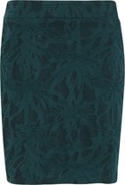 Cassis - Female - Rok met abstract plantenmotief  - Groen