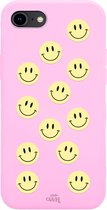 iPhone 7/8/SE 2020 Case - Smiley Colors Pink - iPhone Plain Case