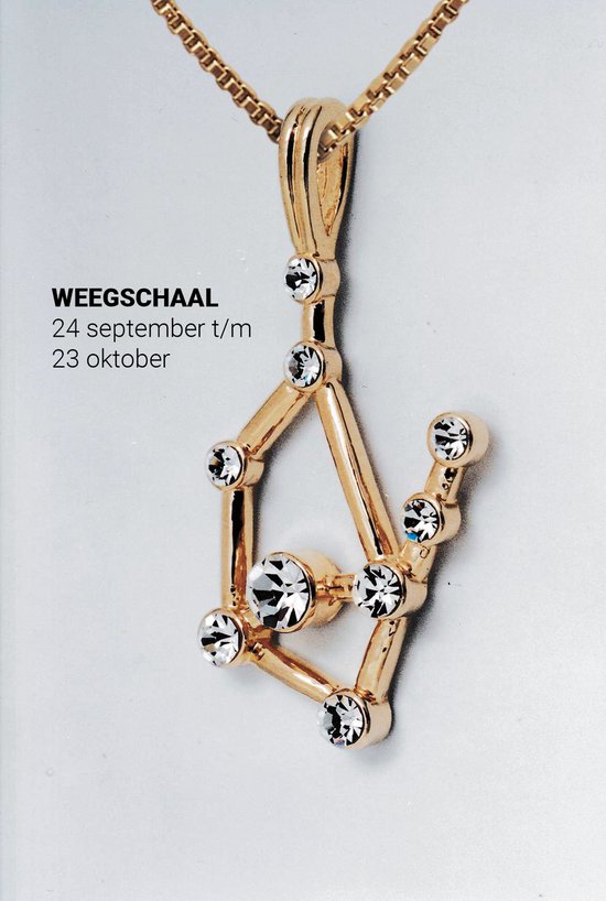 Sterrenbeeld Ketting Weegschaal - Spiritueel Wonen