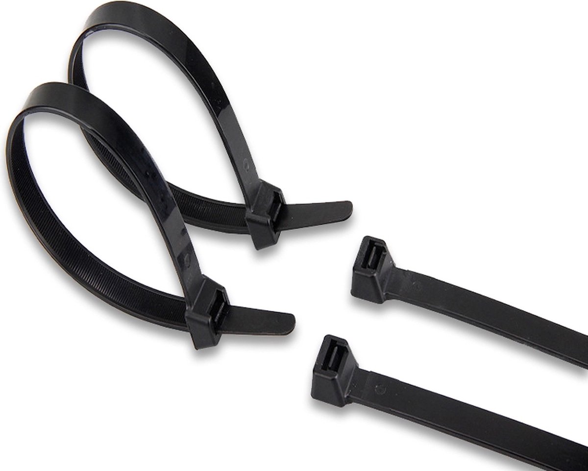 Klittenband kabelbinder - Breedte: 12 mm, Lengte