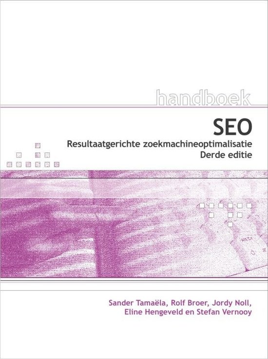 Handboek - Handboek SEO - cover