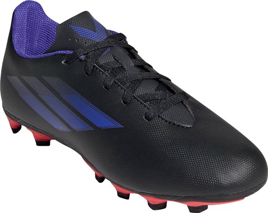 adidas X Speedflow .4 Sportschoenen - Maat 34 - Unisex - zwart - blauw - adidas