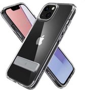 Geschikt voor Spigen Ultra Hybrid Case S Apple iPhone 13 - Transparant