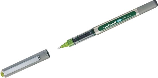 Uni-ball roller Eye Fine en Micro Fine – lichtgroen