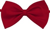 Fako Fashion® - Kinder Vlinderstrik - Vlinderdas - Kinderstrik - Strik - Basic - 10cm - Rood