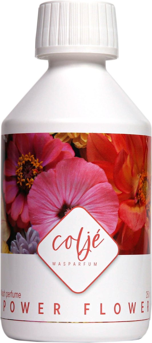 Coljé wasparfum Power Flower 250 ml | wasparfum | was | schonewas | huisbenodigheden | wasgeur | geur voor de was