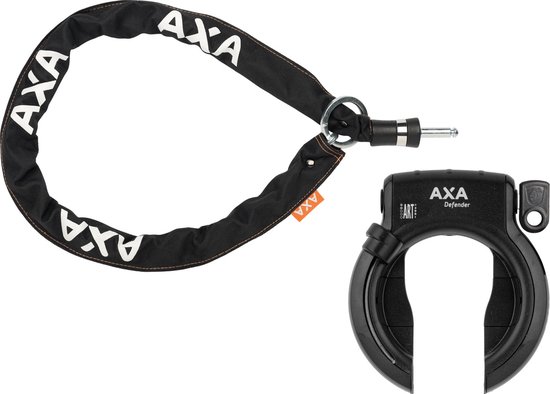 speer heel veel Goed AXA Defender ringslot - ART2 - inclusief 140cm AXA insteekketting – fiets  slot - Zwart | bol.com