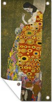 Affiche de jardin Espoir II - Peinture de Gustav Klimt - 30x60 cm