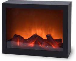 MaxxHome Led Openhaard - Sfeerhaard - Metaal - 30x25cm
