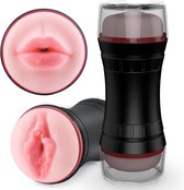 Segretoys -Stacey Masturbator voor man- pocket pussy - 2-1 blowjob & pussy - kunstvagina -Sex toy voor mannen