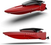 Wards Speedboot - Boot Afstandsbestuurbaar - Bestuurbare Bot - Speelgoed Helikopter - RC Boot - Rood