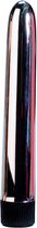 Sensuously Smooth Vibrator - 17cm - Silver - Bullets & Mini Vibrators
