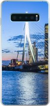 Samsung Galaxy S10 Lite hoesje - Rotterdam - Water - Skyline - Siliconen Telefoonhoesje