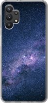 Geschikt voor Samsung Galaxy A32 5G hoesje - Melkweg - Sterren - Ruimte - Jongens - Meisjes - Kinderen - Siliconen Telefoonhoesje